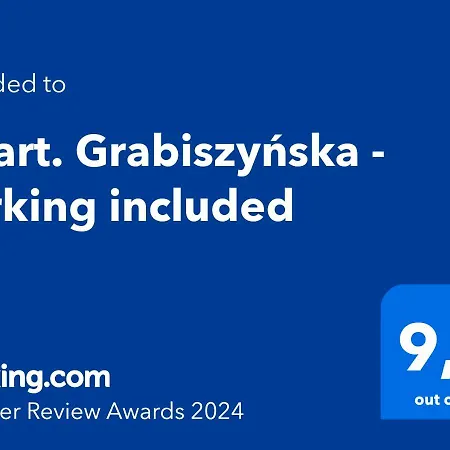 Apartmán Apart. Grabiszynska - Parking Included *